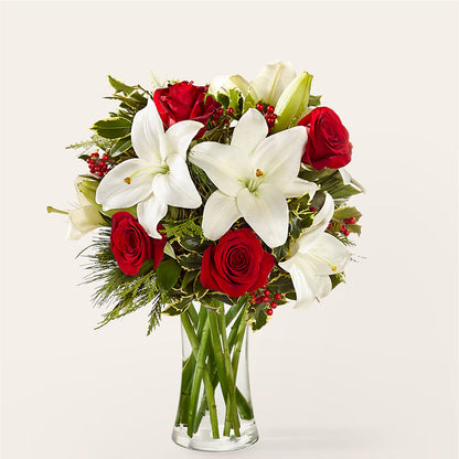 Sparkling Snowflakes Bouquet –  Talia Flowers, Ottawa ON
