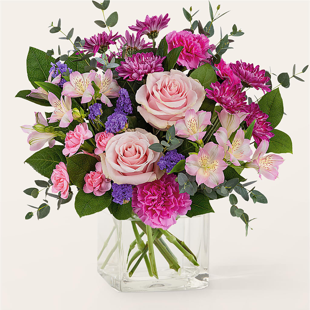 Rosy Radiance Bouquet –  Talia Flowers, Ottawa ON