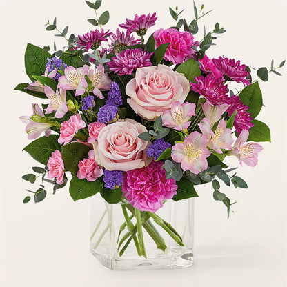 Rosy Radiance Bouquet –  Talia Flowers, Ottawa ON