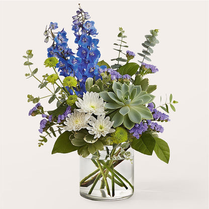Cerulean Waves Bouquet –  Talia Flowers, Ottawa ON