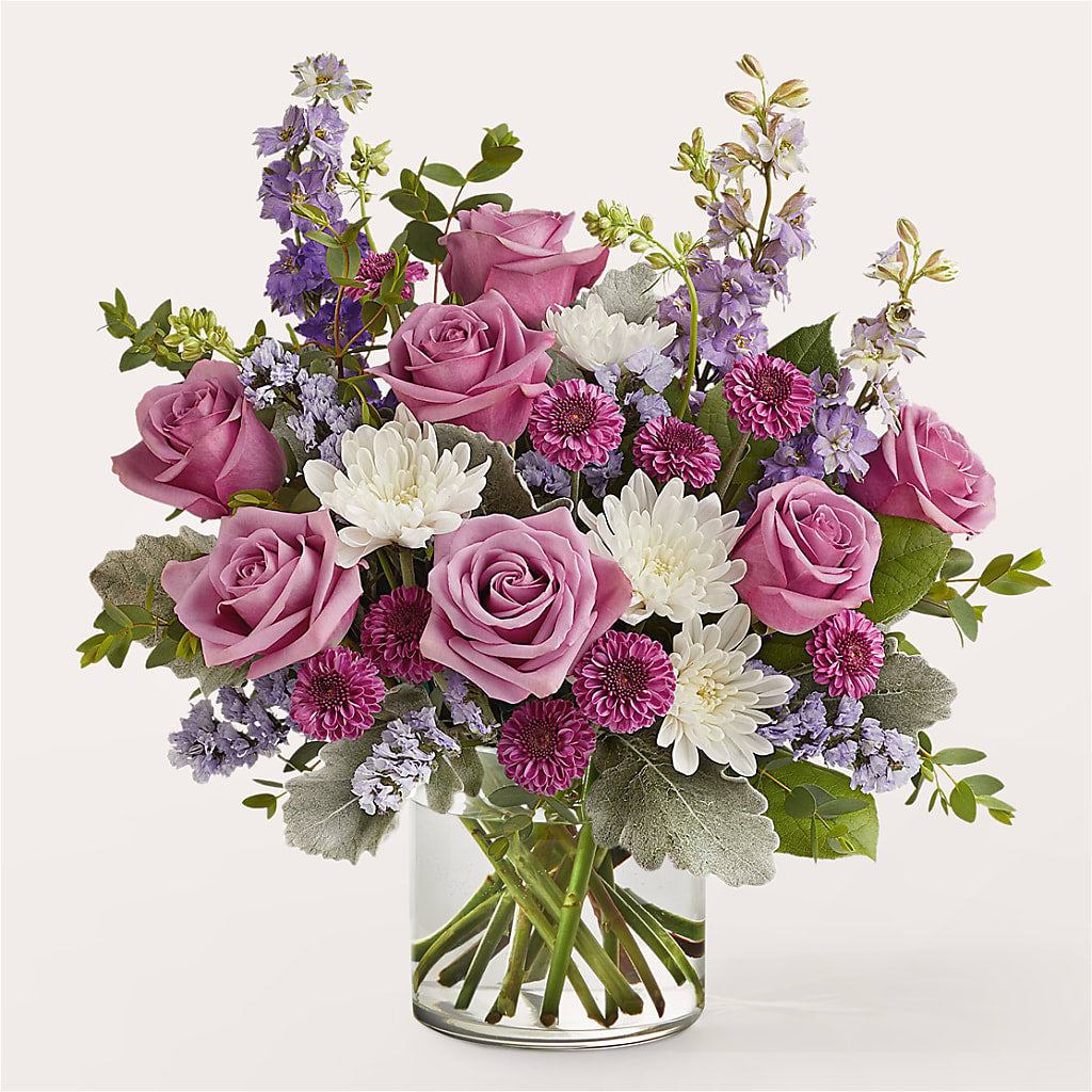 Violet Frost Bouquet –  Talia Flowers, Ottawa ON