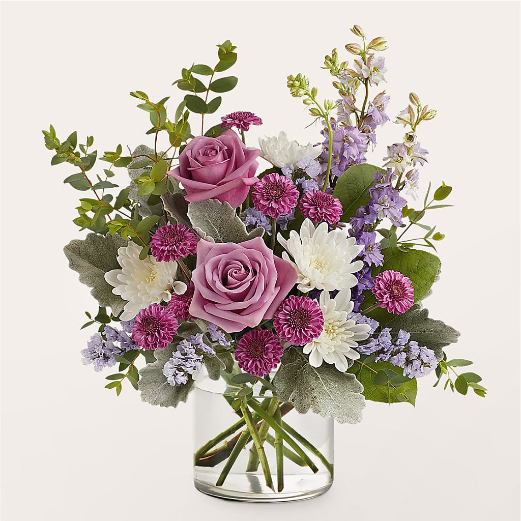 Violet Frost Bouquet –  Talia Flowers, Ottawa ON