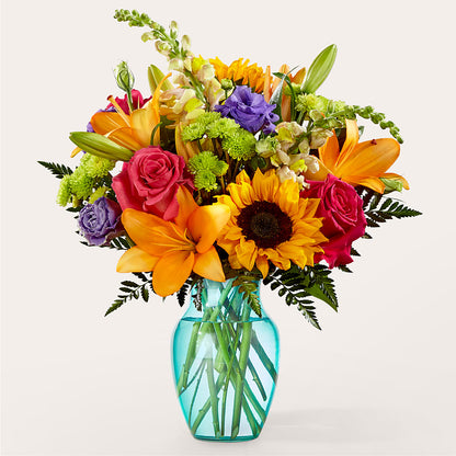 Double Rainbow Bouquet –  Talia Flowers, Ottawa ON
