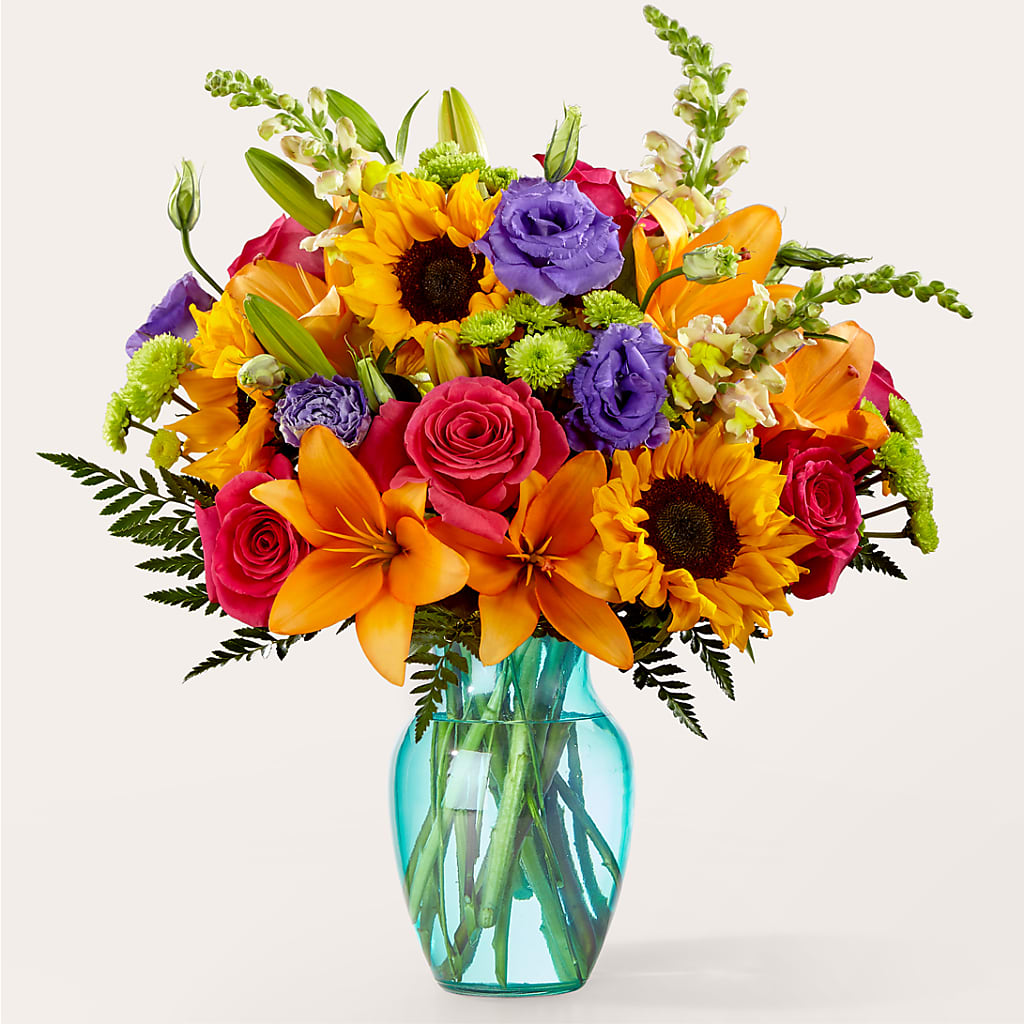 Double Rainbow Bouquet –  Talia Flowers, Ottawa ON