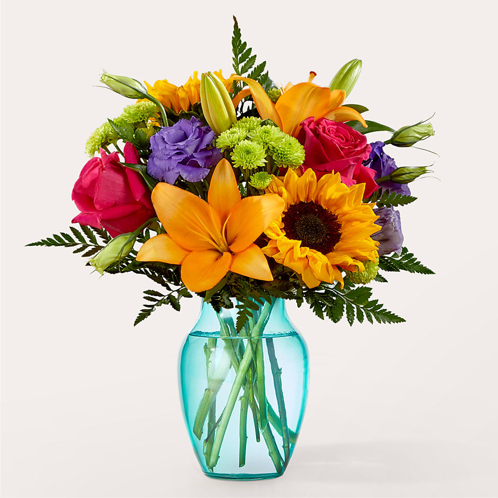 Double Rainbow Bouquet –  Talia Flowers, Ottawa ON