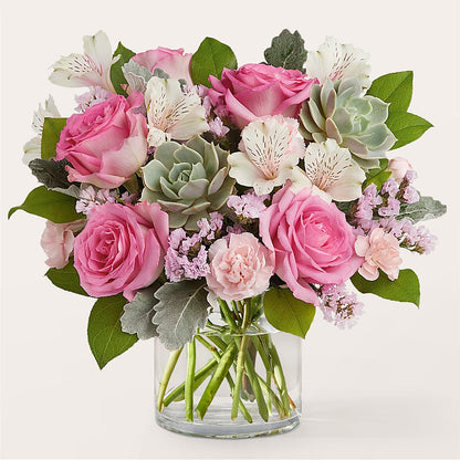 Dusty Rose Bouquet –  Talia Flowers, Ottawa ON