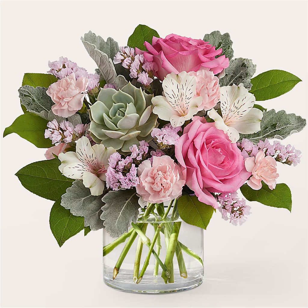 Dusty Rose Bouquet –  Talia Flowers, Ottawa ON