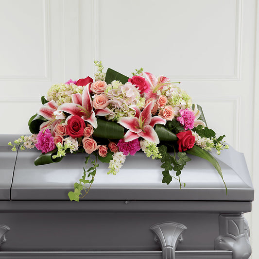 Splendid Grace Casket Spray –  Talia Flowers, Ottawa ON