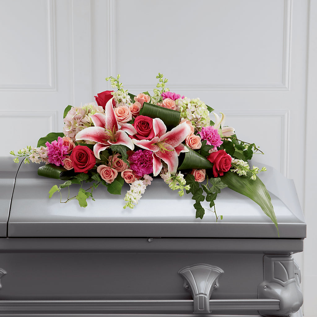 Splendid Grace Casket Spray –  Talia Flowers, Ottawa ON