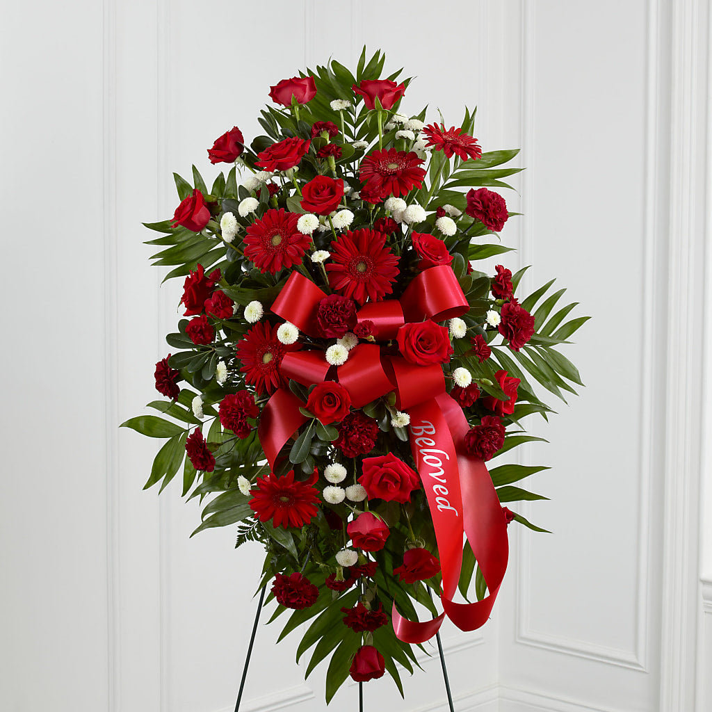 Treasured Memories Standing Spray –  Talia Flowers, Ottawa ON