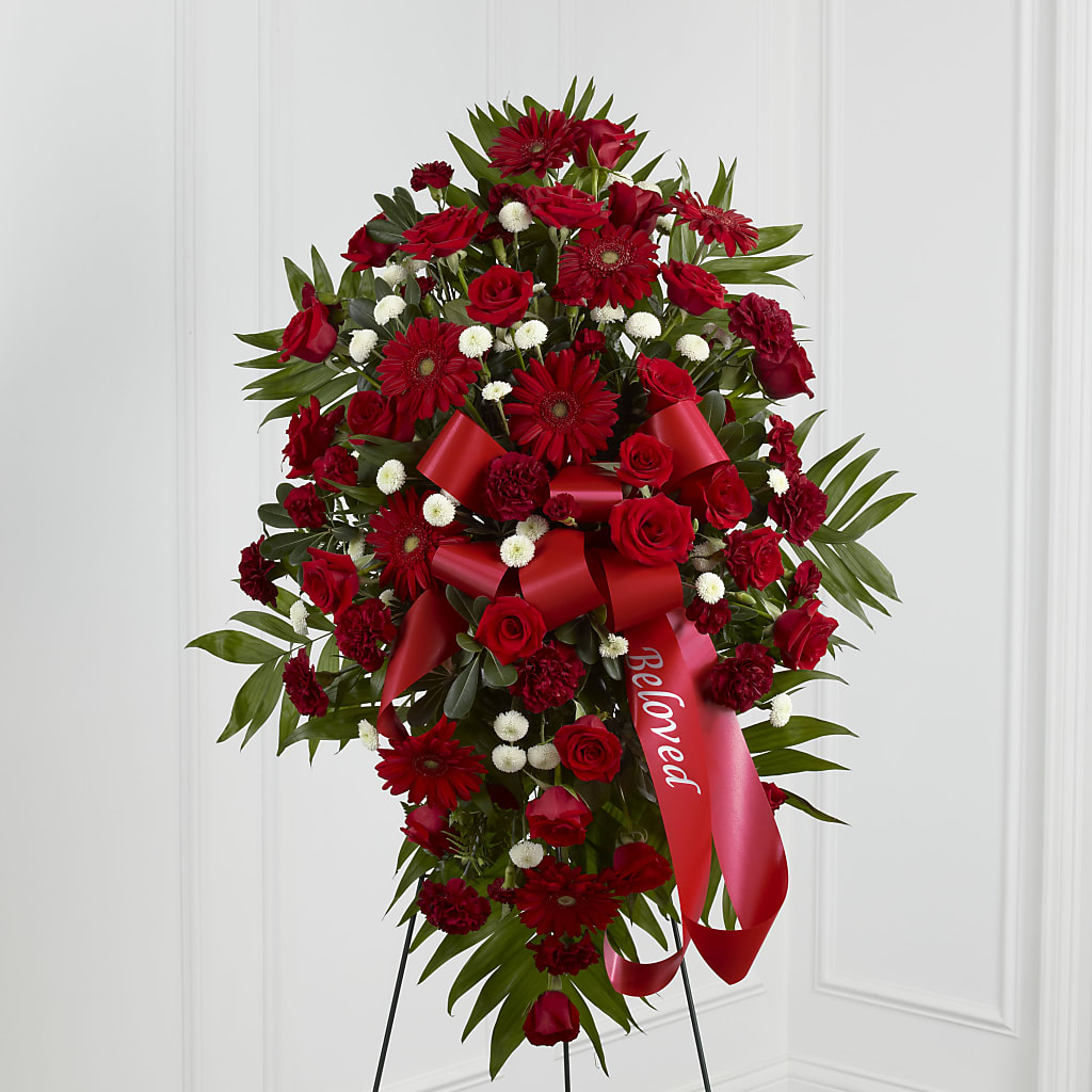 Treasured Memories Standing Spray –  Talia Flowers, Ottawa ON
