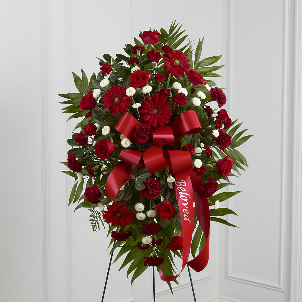 Treasured Memories Standing Spray –  Talia Flowers, Ottawa ON