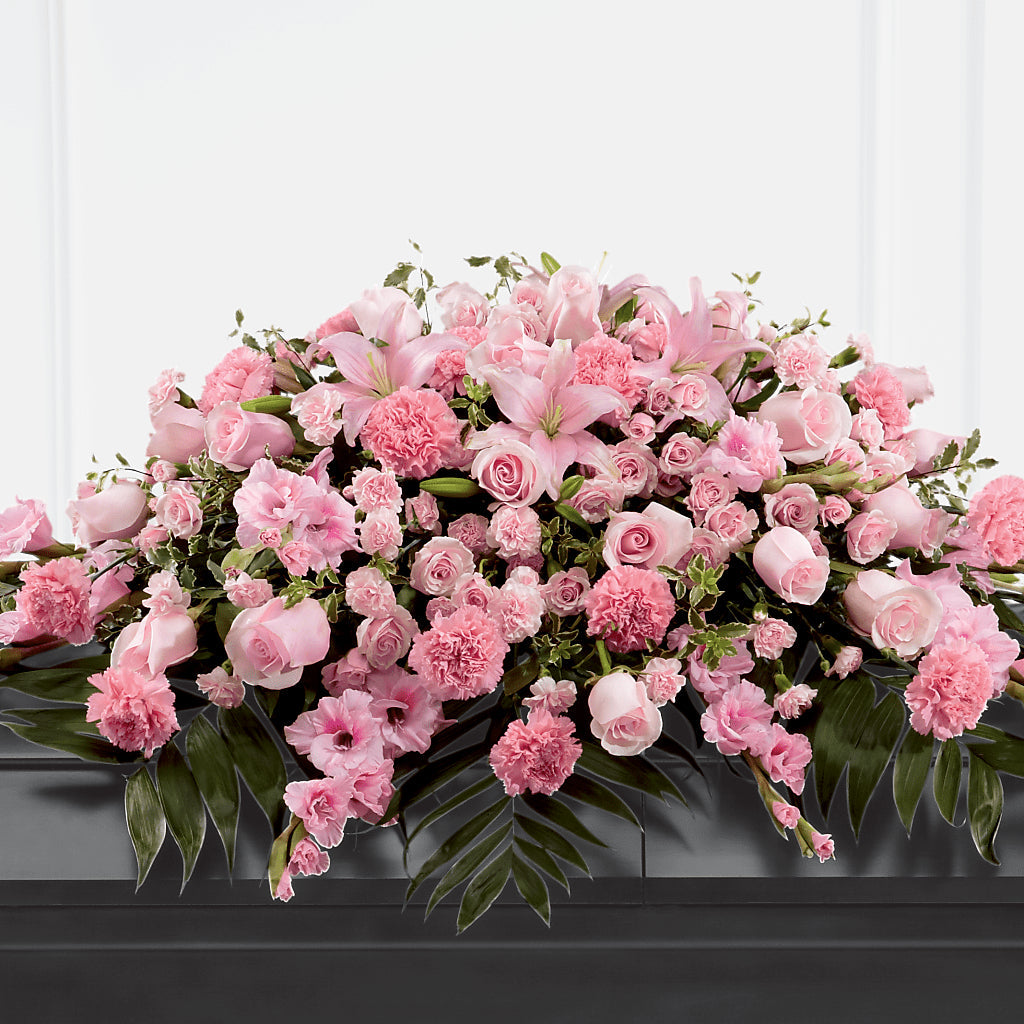Garden of Comfort Casket Spray (Standard) –  Talia Flowers, Ottawa ON