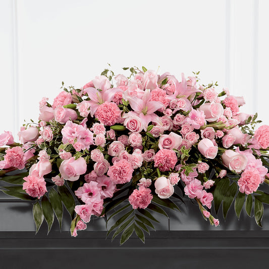 Garden of Comfort Casket Spray (Standard) –  Talia Flowers, Ottawa ON