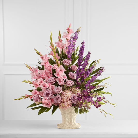 Flowing Garden Arrangement –  Talia Flowers, Ottawa ON