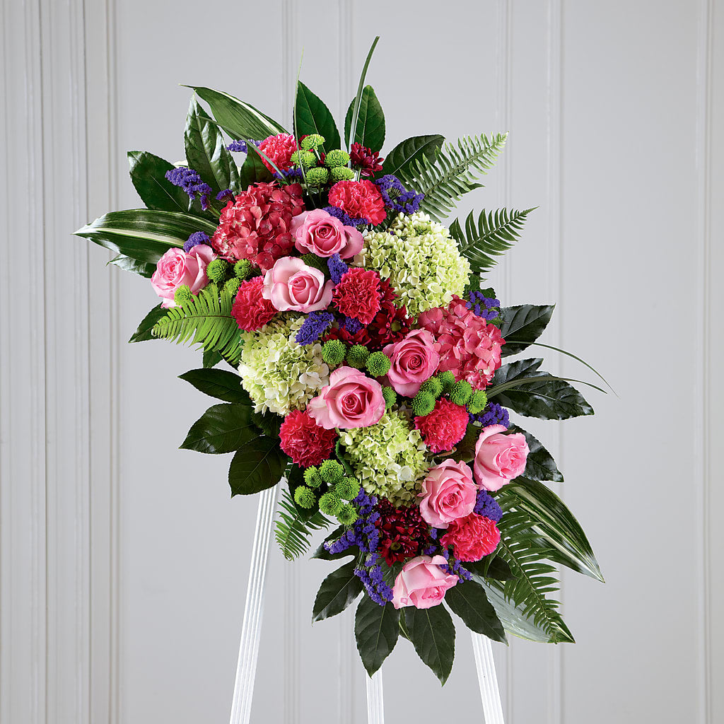 Refreshing Mix Standing Spray –  Talia Flowers, Ottawa ON