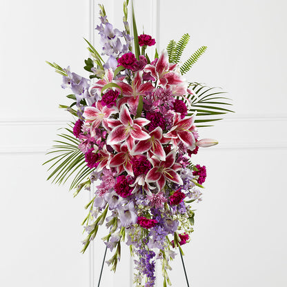 Tender Touch Standing Spray –  Talia Flowers, Ottawa ON