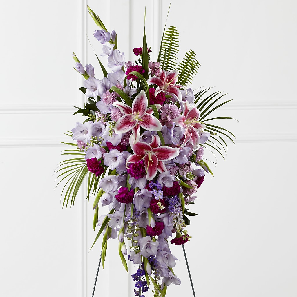 Tender Touch Standing Spray –  Talia Flowers, Ottawa ON