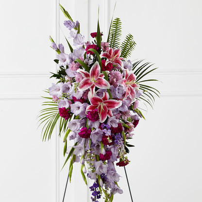 Tender Touch Standing Spray –  Talia Flowers, Ottawa ON
