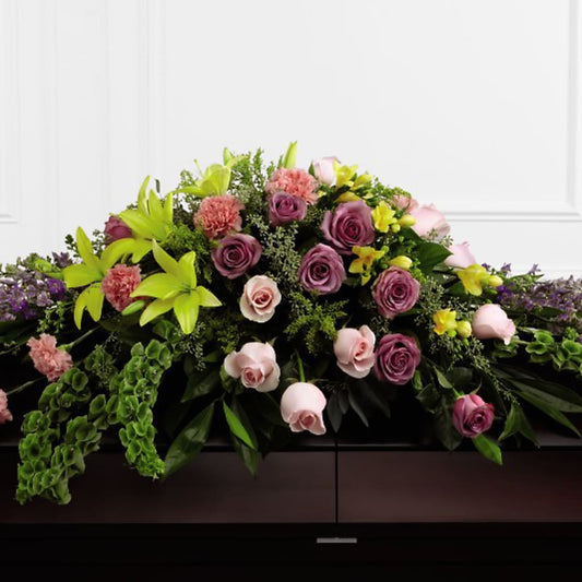 Forever Beloved Casket Spray –  Talia Flowers, Ottawa ON