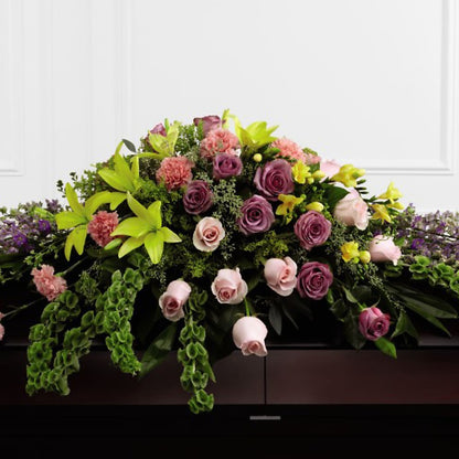 Forever Beloved Casket Spray –  Talia Flowers, Ottawa ON