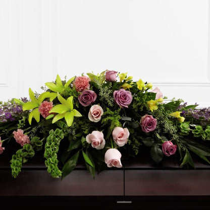 Forever Beloved Casket Spray –  Talia Flowers, Ottawa ON