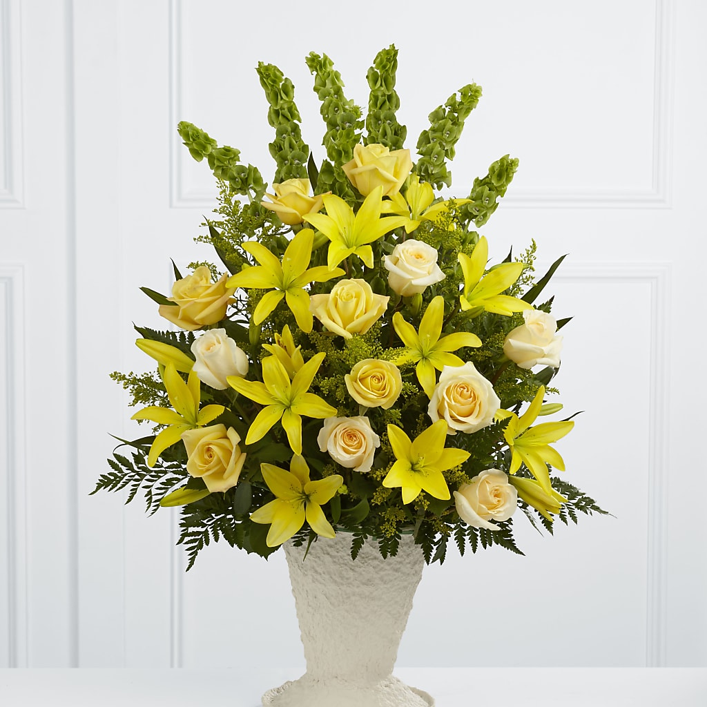 Golden Memories Arrangement –  Talia Flowers, Ottawa ON