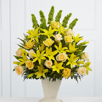 Golden Memories Arrangement –  Talia Flowers, Ottawa ON