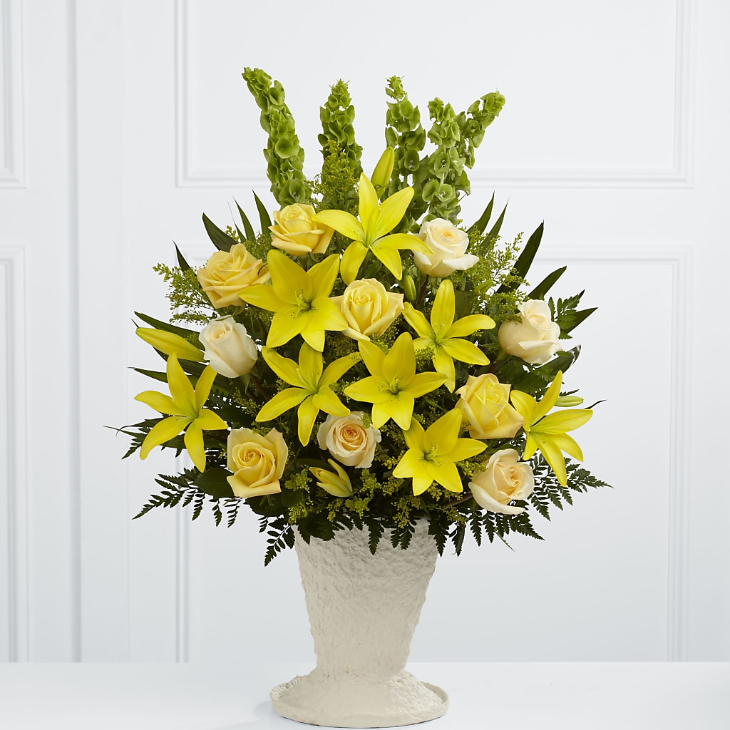 Golden Memories Arrangement –  Talia Flowers, Ottawa ON