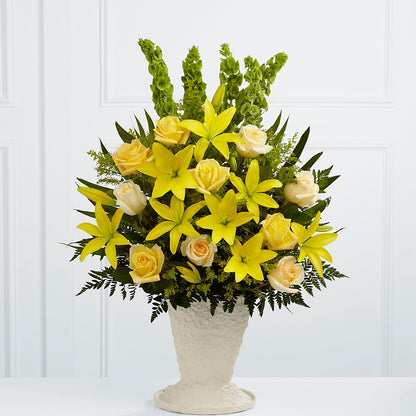 Golden Memories Arrangement –  Talia Flowers, Ottawa ON