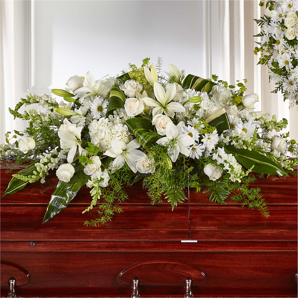 Abundance Casket Spray –  Talia Flowers, Ottawa ON