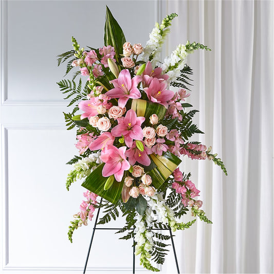 Elegant Embrace Standing Spray –  Talia Flowers, Ottawa ON