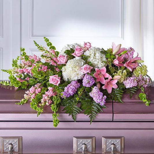 Life's Gratitude Casket Spray –  Talia Flowers, Ottawa ON