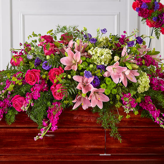 Radiant Tribute Casket Spray –  Talia Flowers, Ottawa ON