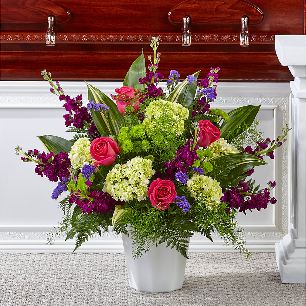 Beautiful Horizons Floor Basket –  Talia Flowers, Ottawa ON