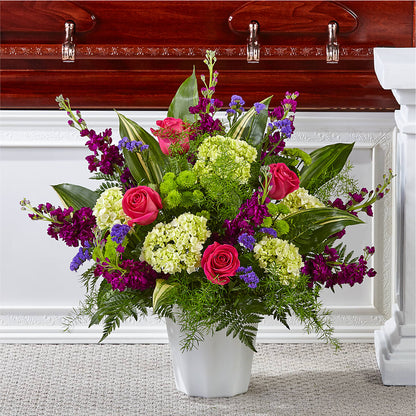Beautiful Horizons Floor Basket –  Talia Flowers, Ottawa ON