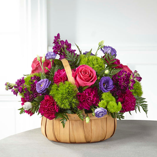Serene Sanctuary Basket –  Talia Flowers, Ottawa ON