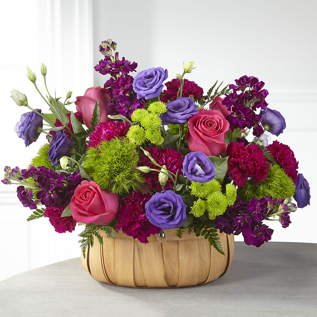 Serene Sanctuary Basket –  Talia Flowers, Ottawa ON