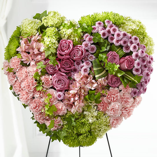 Heartwarming Standing Heart –  Talia Flowers, Ottawa ON