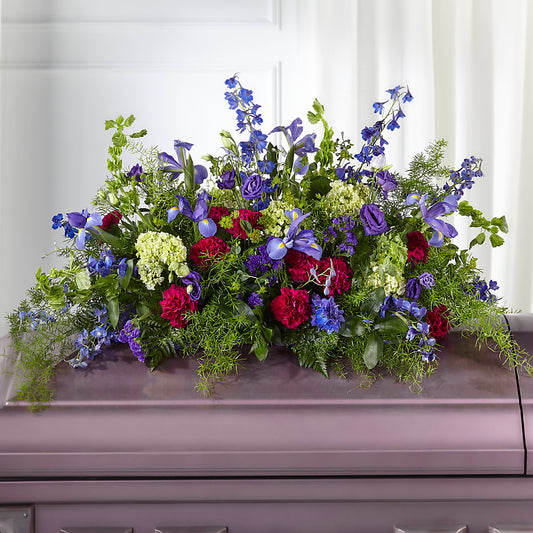Always Treasured Casket Spray –  Talia Flowers, Ottawa ON