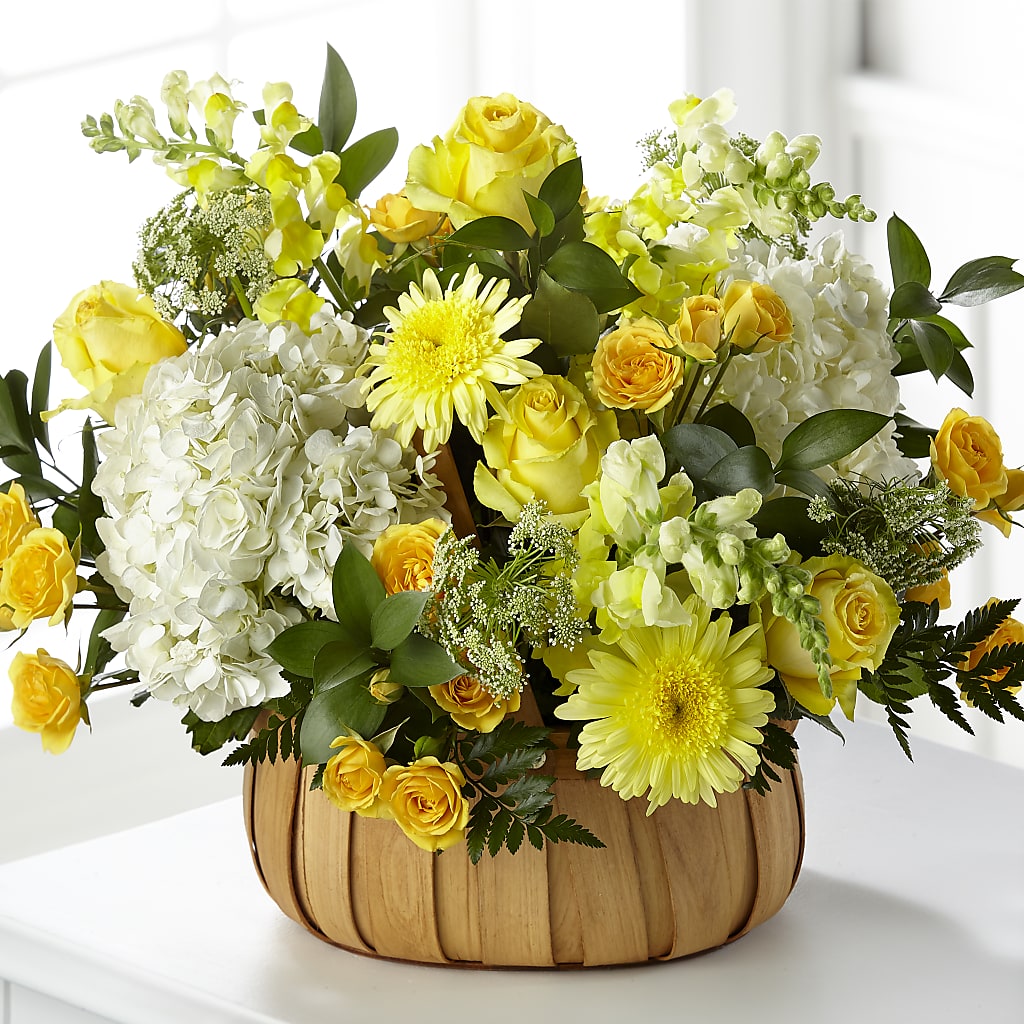 Rustic Remembrance Basket –  Talia Flowers, Ottawa ON