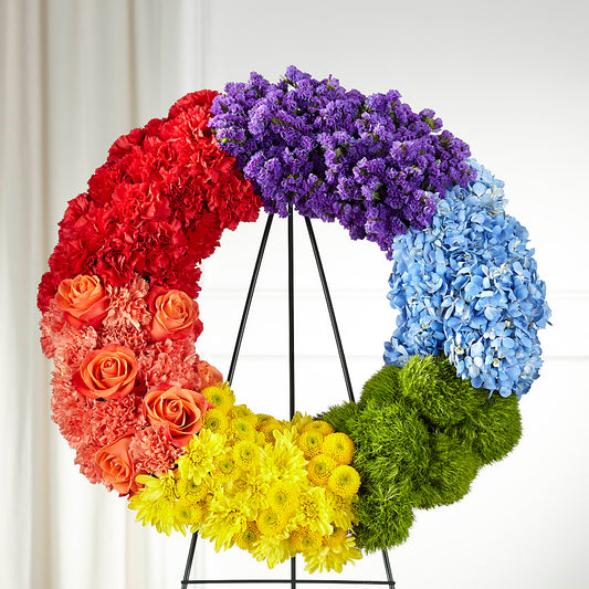 Circle of Love Wreath –  Talia Flowers, Ottawa ON