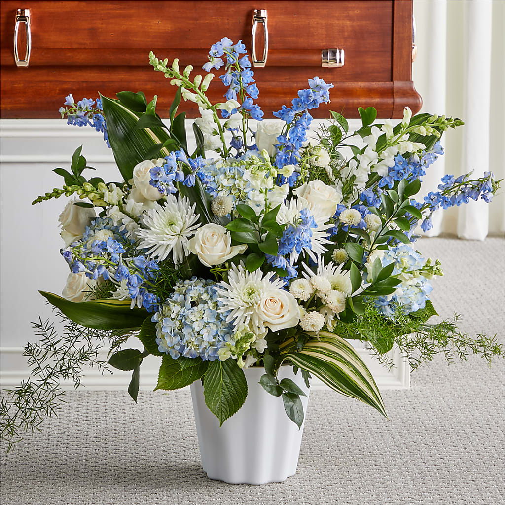 Everlasting Memories Floor Basket –  Talia Flowers, Ottawa ON