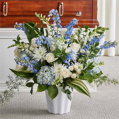 Everlasting Memories Floor Basket –  Talia Flowers, Ottawa ON