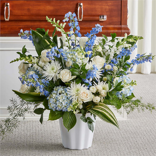 Everlasting Memories Floor Basket –  Talia Flowers, Ottawa ON