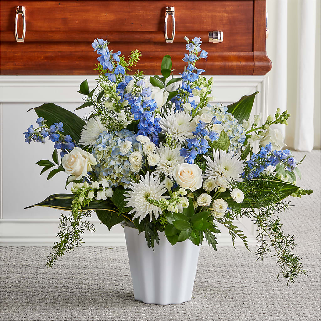 Everlasting Memories Floor Basket –  Talia Flowers, Ottawa ON