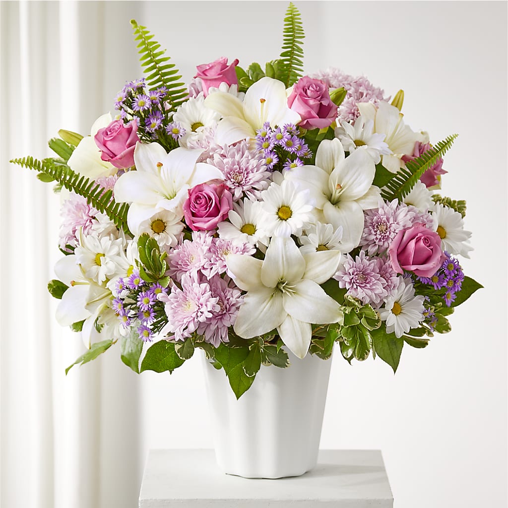 Warmest Thoughts Tabletop Basket –  Talia Flowers, Ottawa ON