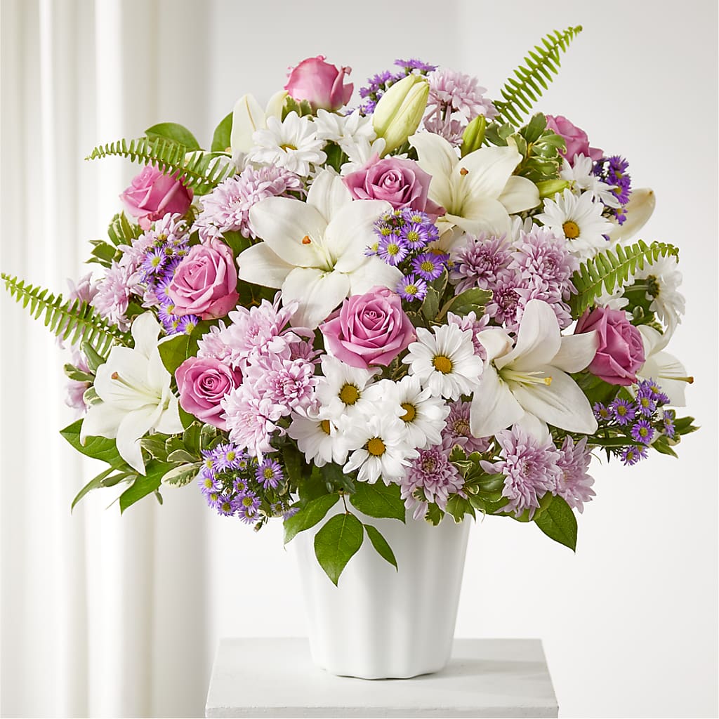 Warmest Thoughts Tabletop Basket –  Talia Flowers, Ottawa ON