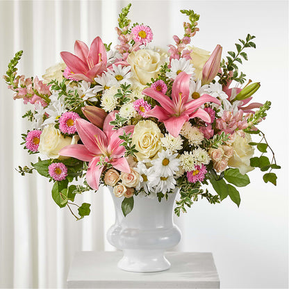 Empathetic Blooms Urn Arrangement –  Talia Flowers, Ottawa ON