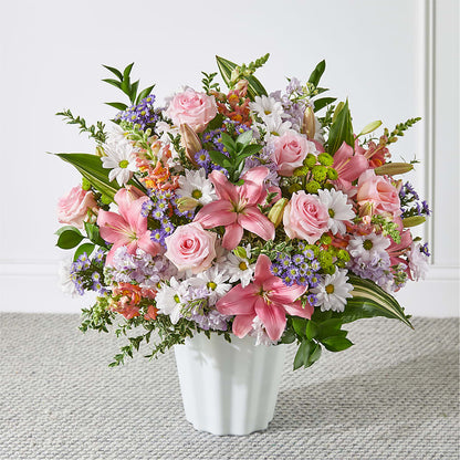 Abundant Compassion Floor Basket –  Talia Flowers, Ottawa ON